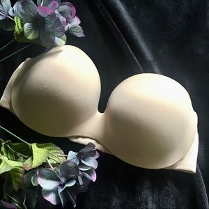 Warner’s nude push up sleeveless bra